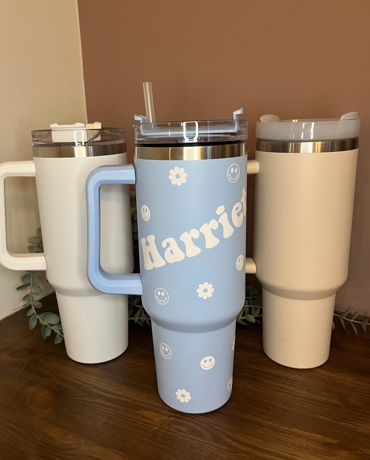 Lilo and Stitch Thermal Cup | Stitch Flask | Personalised Name Cup with lid & Straw | Lilo and Stitch Merch | Stitch Birthday Gift