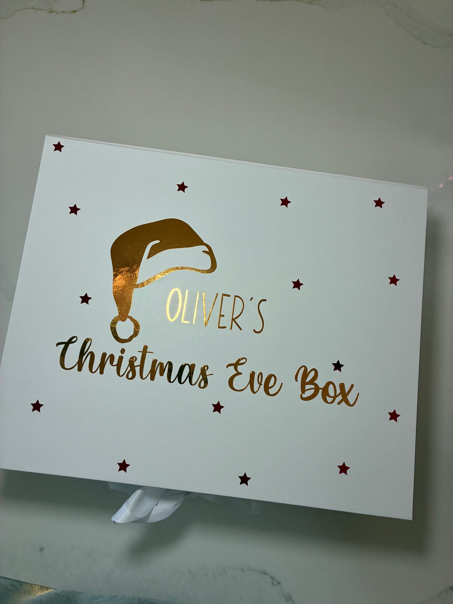 Personalised Christmas Eve Box: Magnetic December 1st Kids Gift