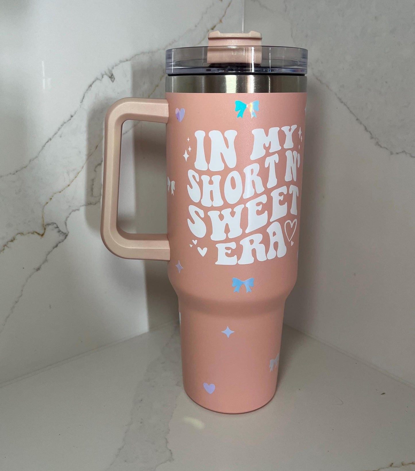 Sabrina Carpenter Eras Cold Cup | Sabrina Thermal Flask | Personalised Sabrina Cup with Straw | Short N Sweet Merch | Sabrina Birthday Gift