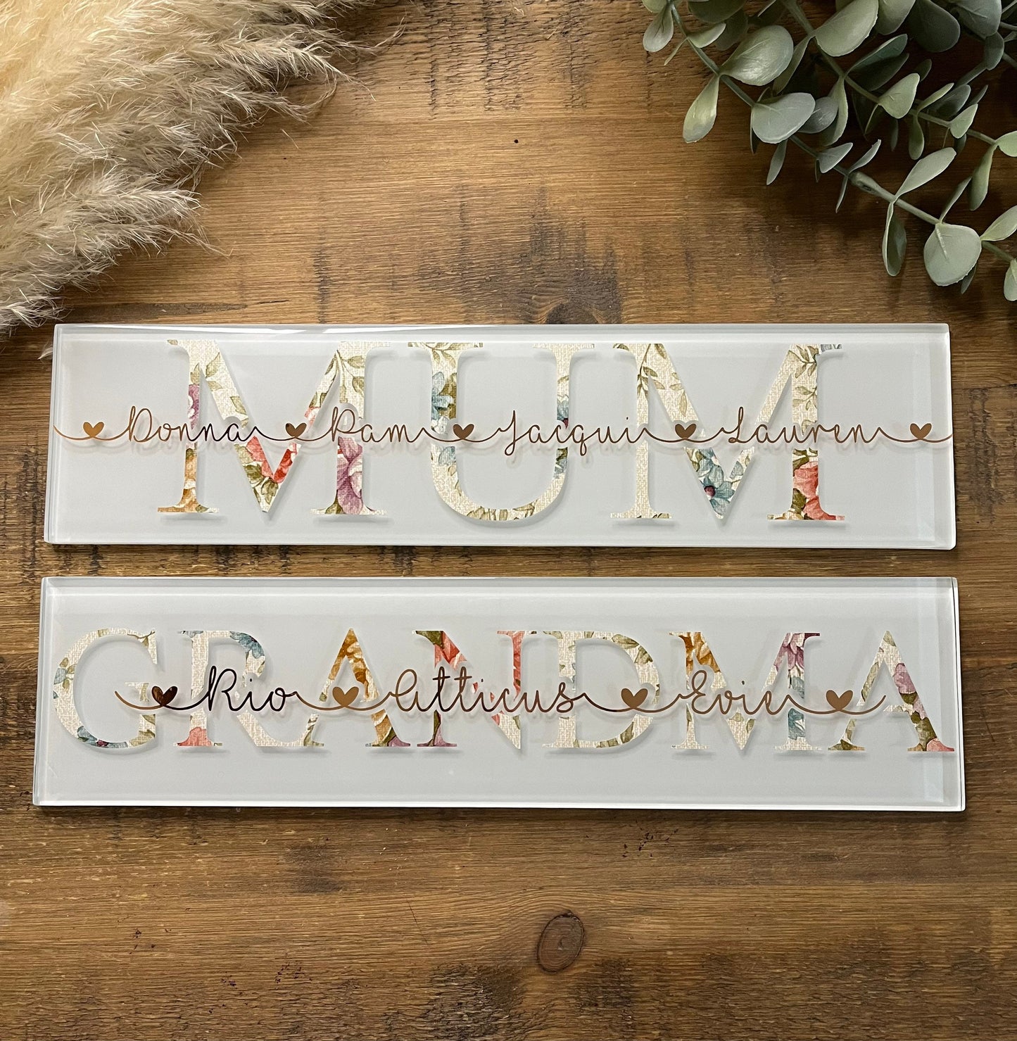 Mother’s Day Personalised Gift | Birthday Name Tile I Mum/Mummy Sign I Nana Sign I Grandma Plaque | Special Birthday Gift