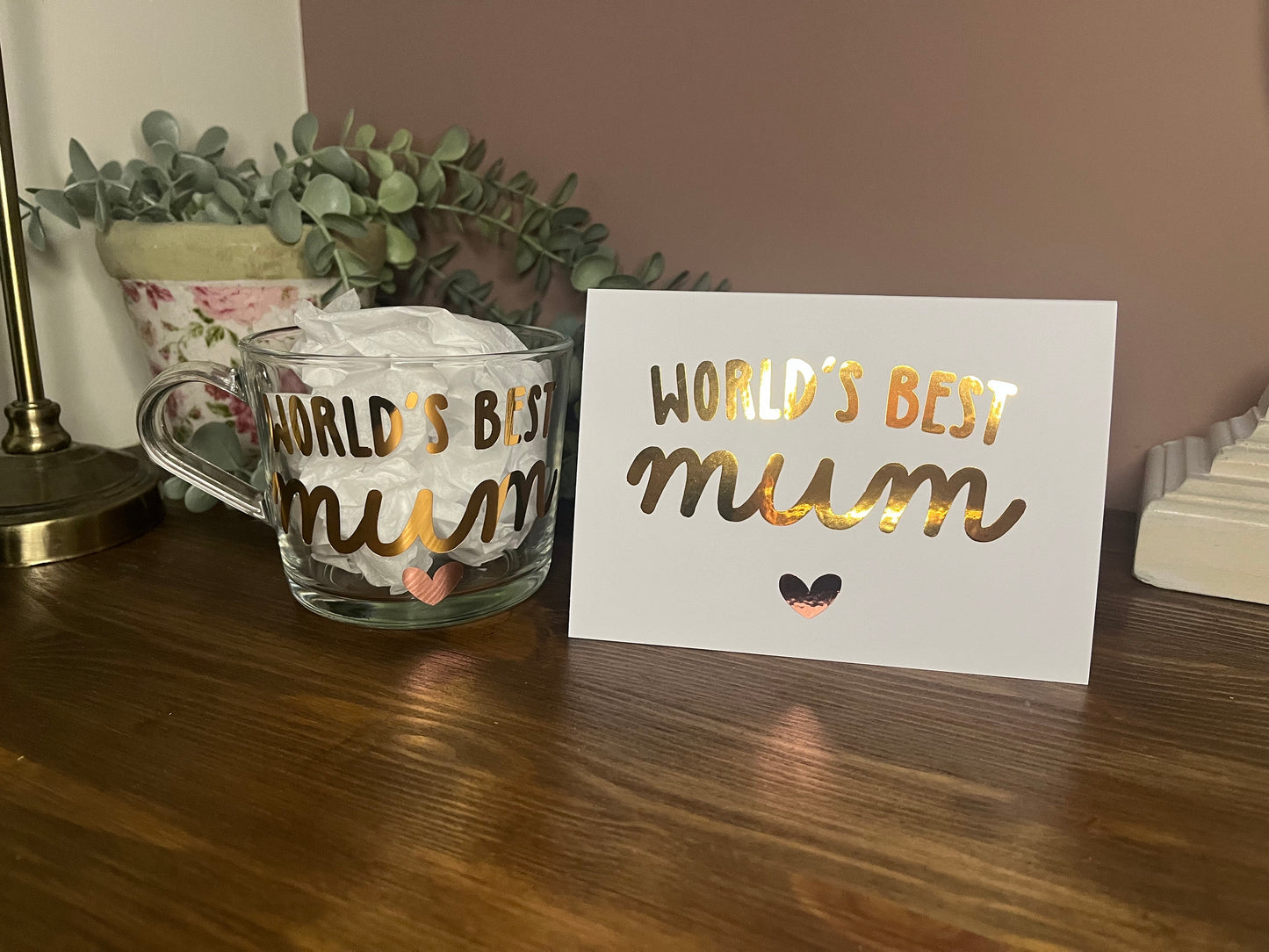 World’s Best Mummy / Mum Clear Mug | Mother’s Day Coffee/Tea Cup | Mummy gift | Birthday gift Mummy / Mum