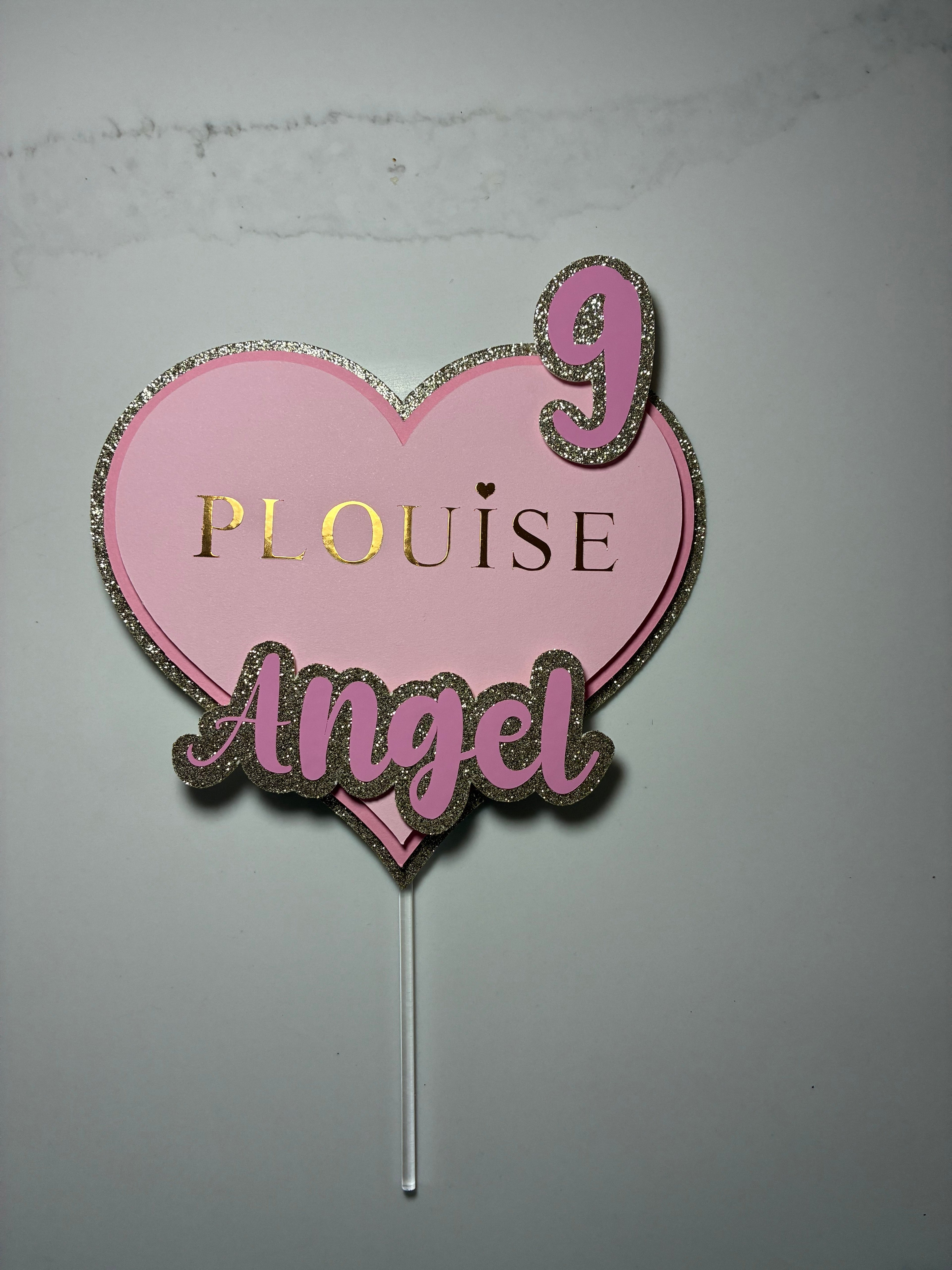 Cake Toppers - The Crafty Bee