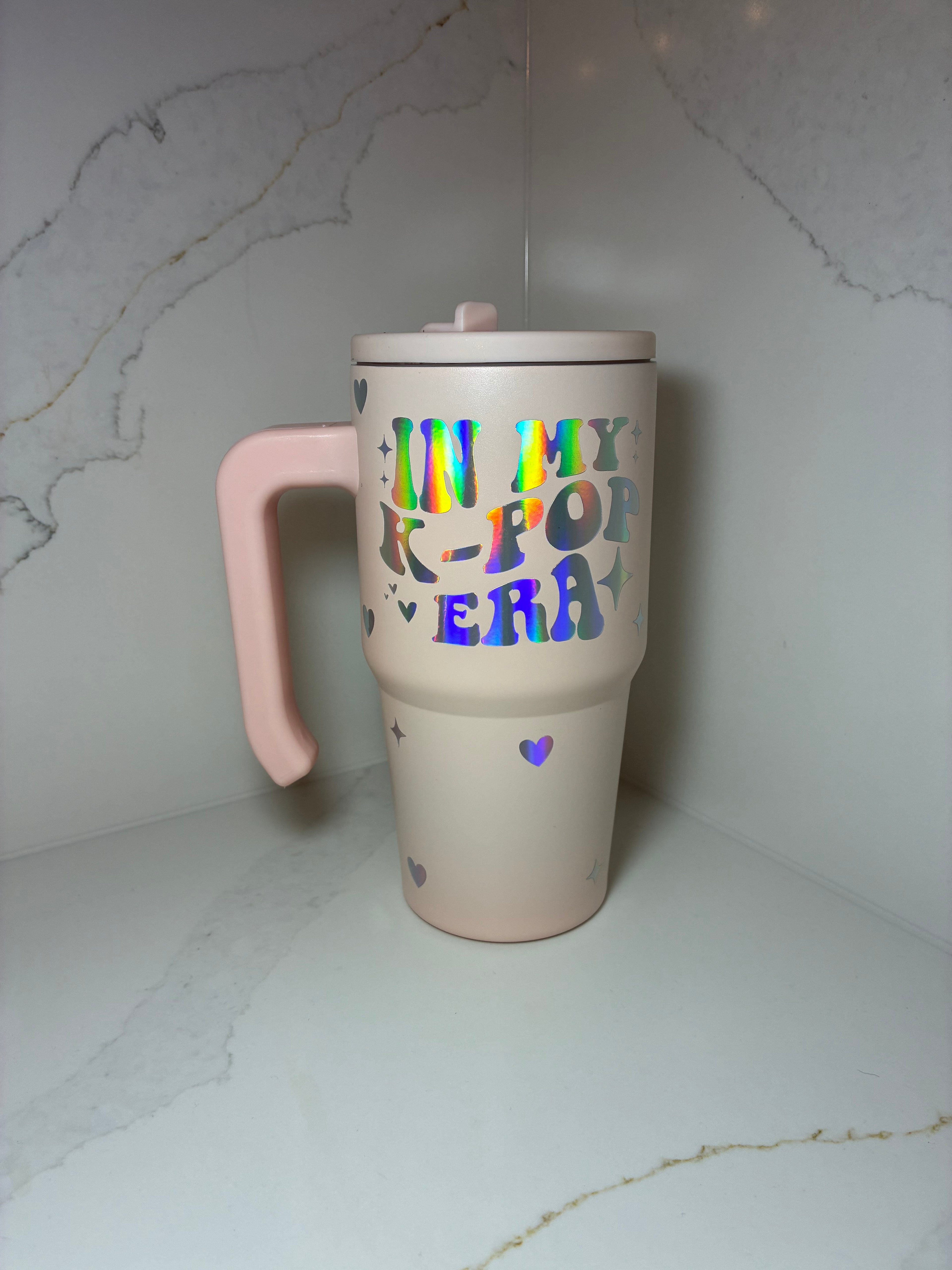 K-Pop Era 20oz Cold Cup: Personalised K-Pop Tumbler
