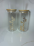 Pilates Era Reusable Cups | Glass Mug, Iced Cup & Can