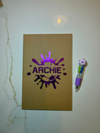 Kids Party Favour Sketchbook: Football Birthday Party Gift