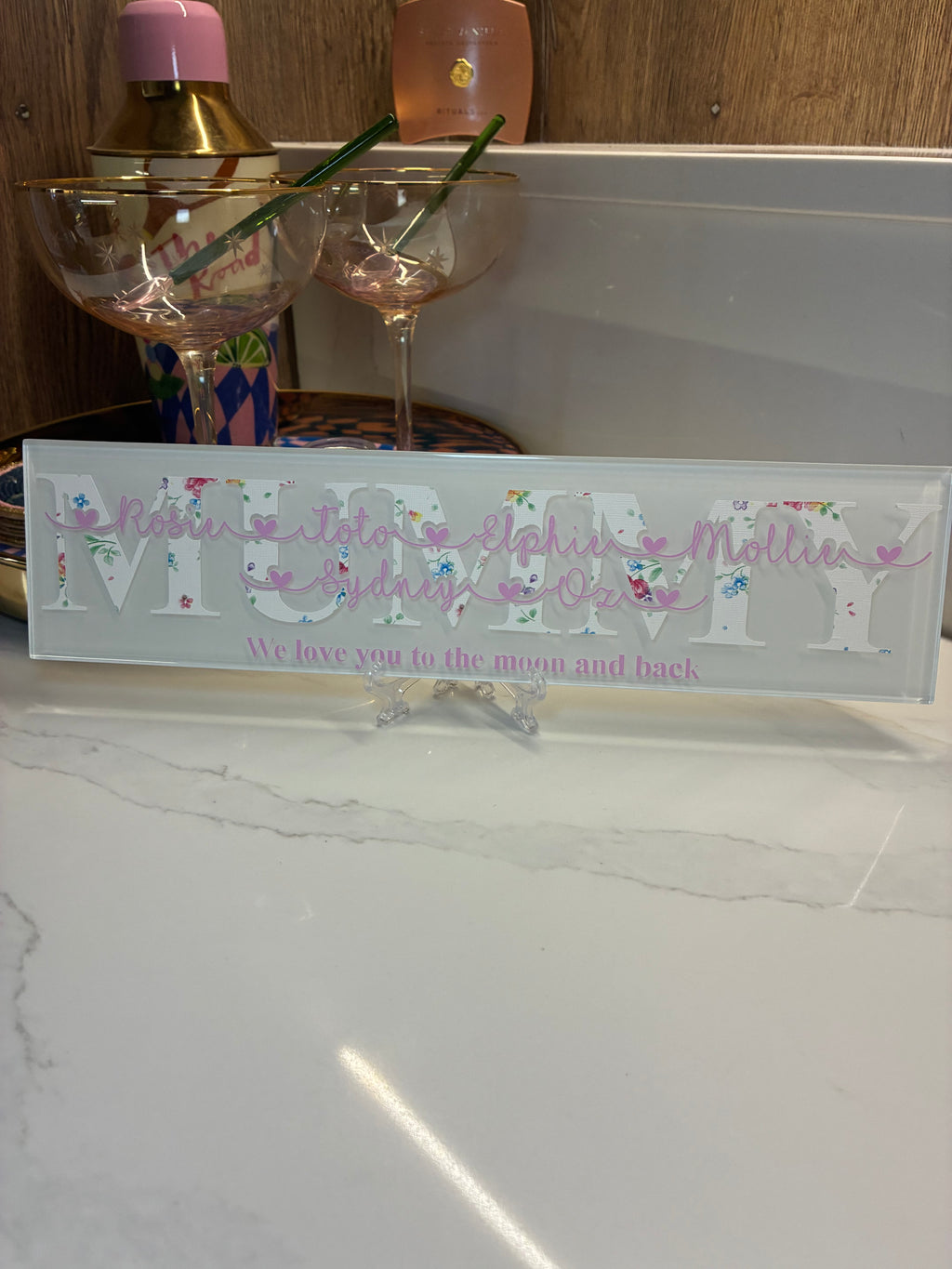 Mother’s Day Personalised Gift  |  Birthday Name Tile  I  Mum/Mummy Sign  I  Nana Sign I  Grandma Plaque |  Special Birthday Gift