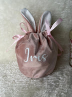 Easter Bunny Bags  |  Personalised Easter Treat Bags  |  Kids Easter Gift  |  Children’s Easter Bag/pouch
