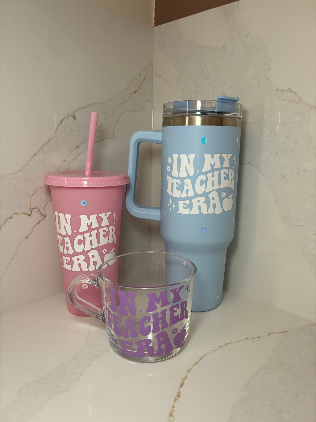 Teacher Gift Set Coffee/Tea Cup  | Teacher Era Gift set | Teacher Mug, keyring & card gift