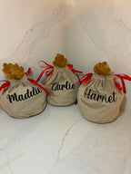 Personalised Reindeer Treat Bag & Reindeer food pouch