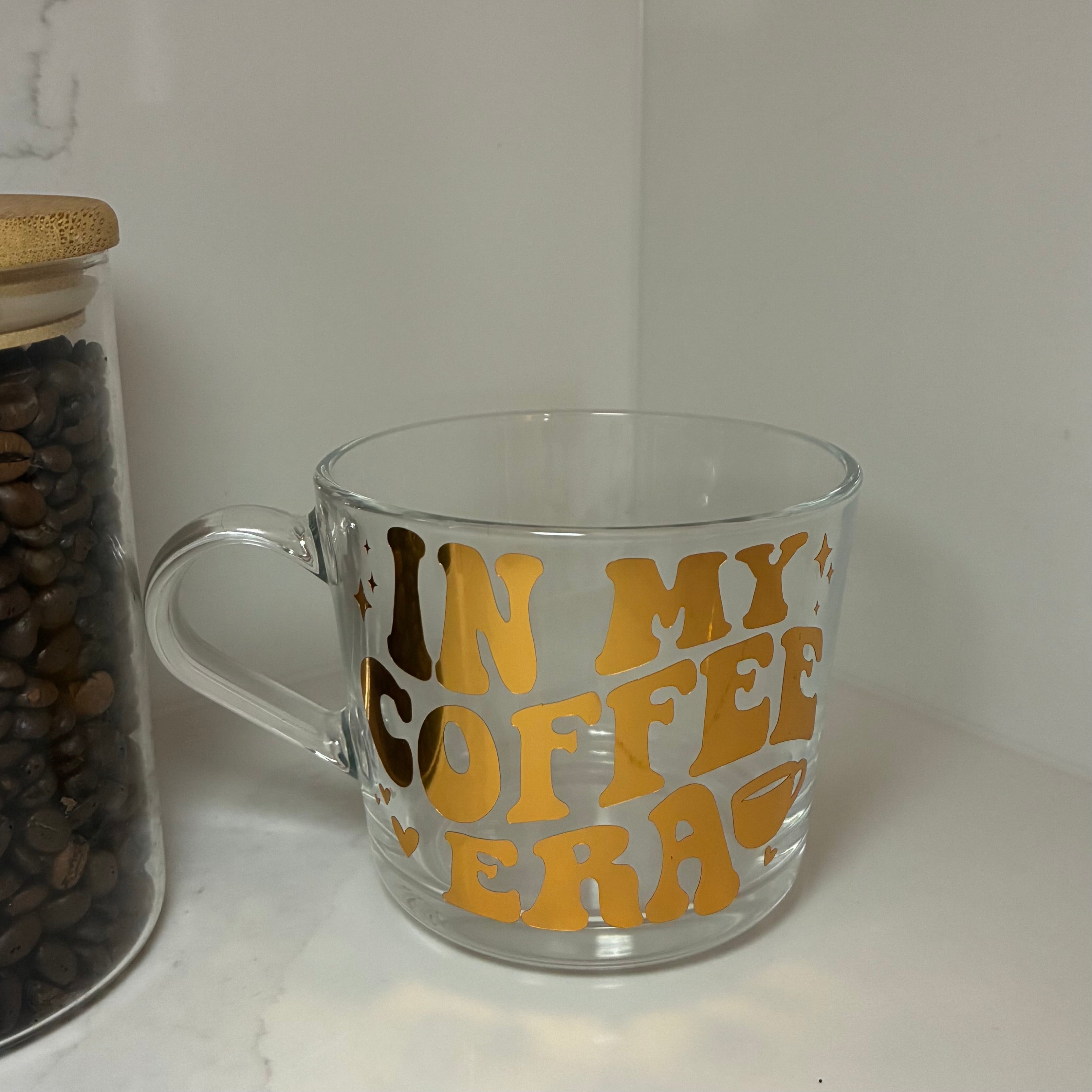 Coffee Era Reusable Cups | Glass Mug, Iced Cup & Can