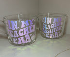 Teacher Gift Set Coffee/Tea Cup  | Teacher Era Gift set | Teacher Mug, keyring & card gift