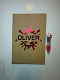 Kids Party Favour Sketchbook: Football Birthday Party Gift
