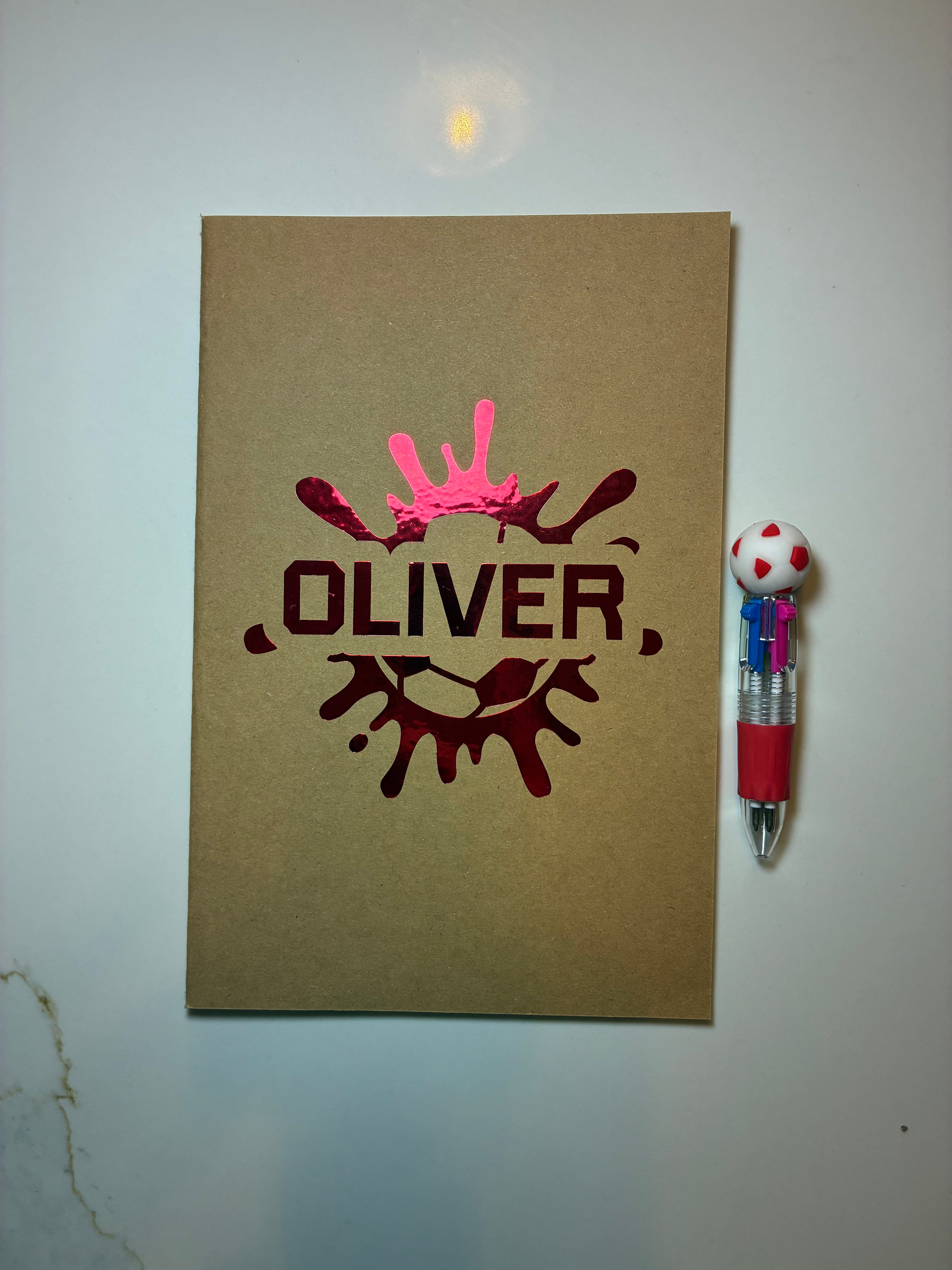 Kids Party Favour Sketchbook: Football Birthday Party Gift