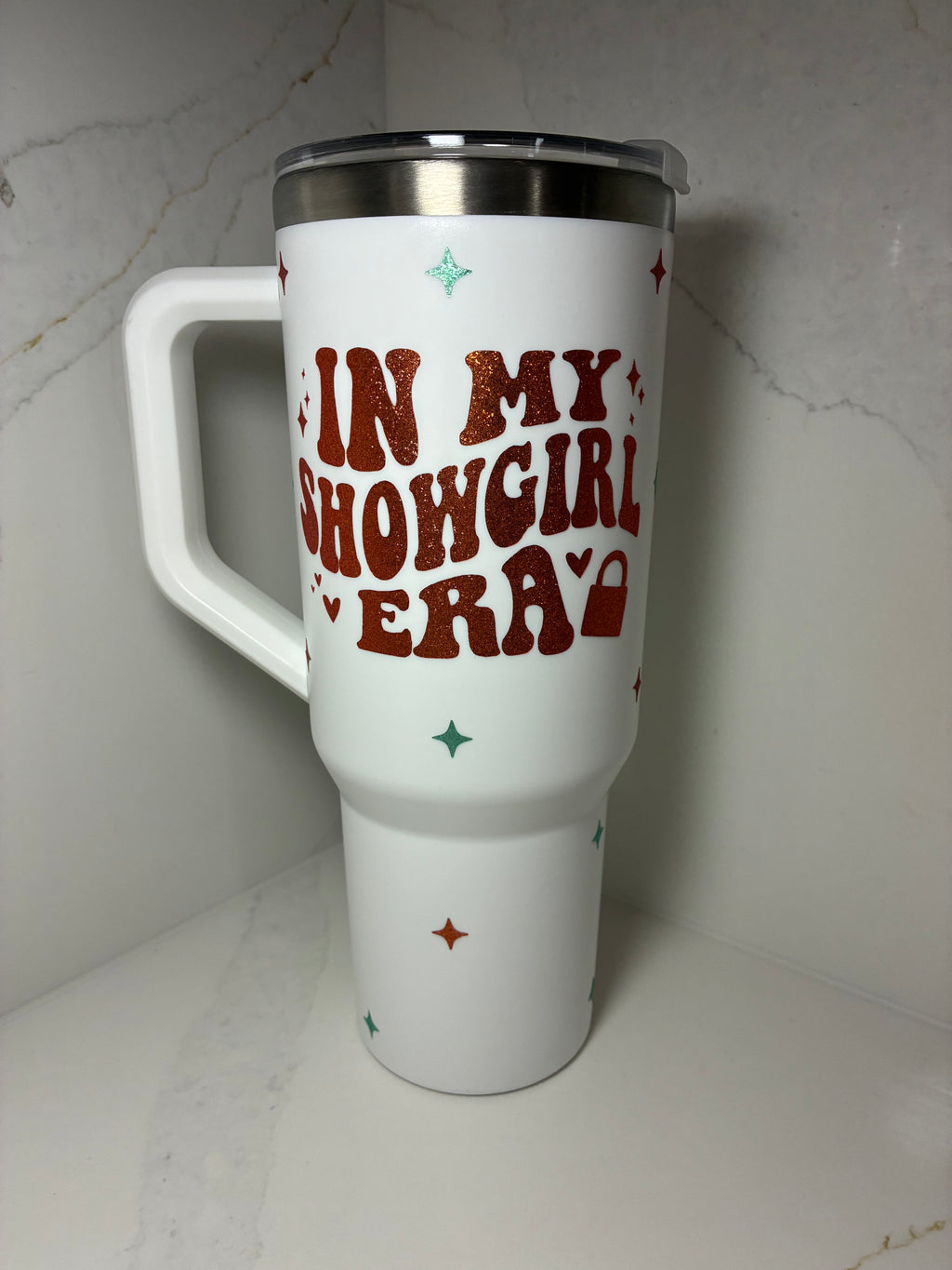The Life of a Showgirl Cold Cup | Showgirl Era Thermal Cup | Swiftie themed cup/mug tea/coffee | Taylor Swift Gift