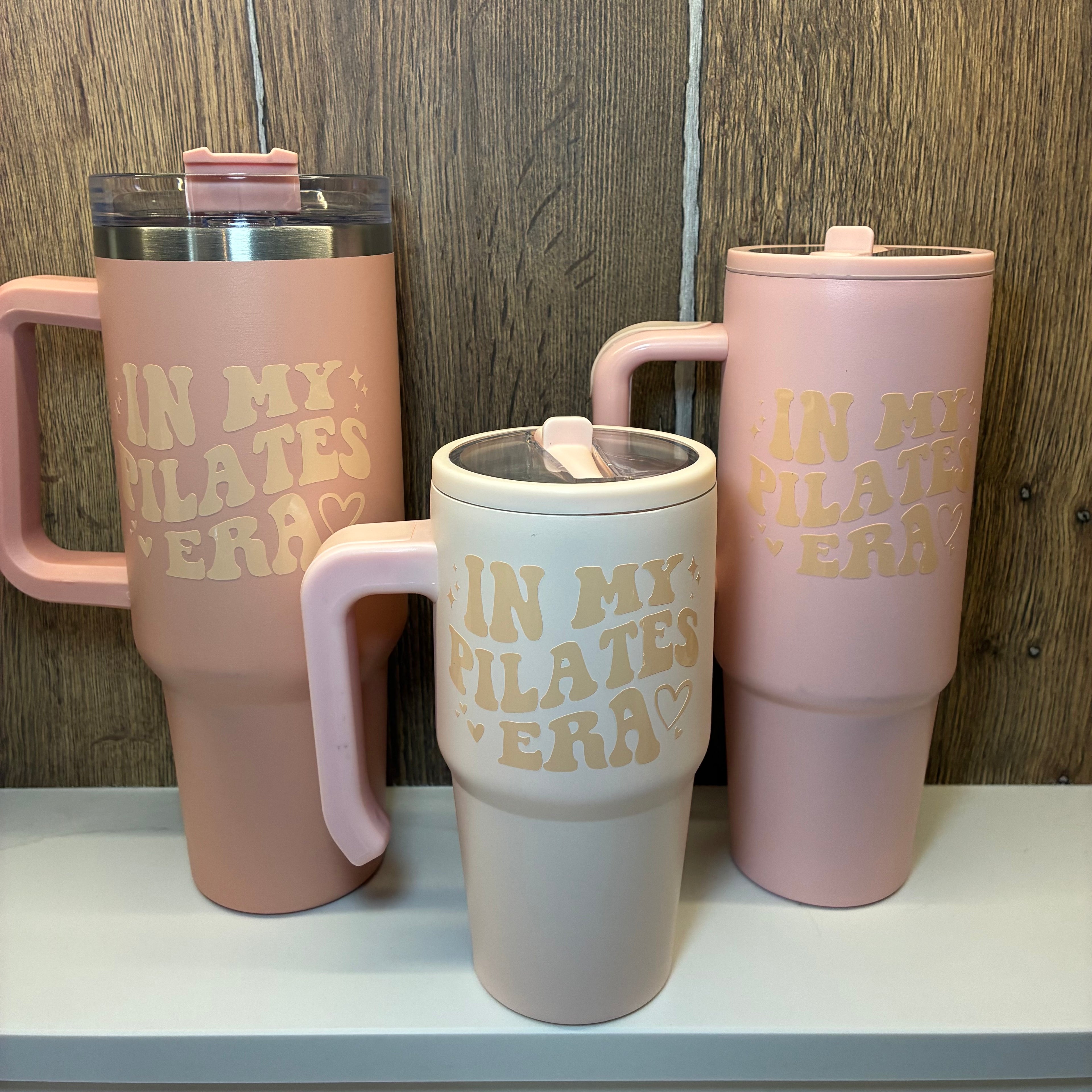 Pilates Era Reusable Cups | Glass Mug, Iced Cup & Can