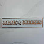 Personalised Retro Glass Statement Sign & Wall Art