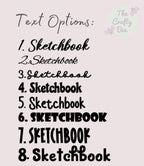 Bridal Children’s Wedding Favour: sketchbook & crayons | Kid’s Wedding activity book | Personalised Wedding Favour book | Kid’s Wedding Gift - The Crafty Bee
