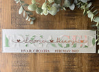Engagement Personalised Gift/Tile/Sign/Plaque I Personalised Engagement Gift I Engagement Present for Couple - The Crafty Bee