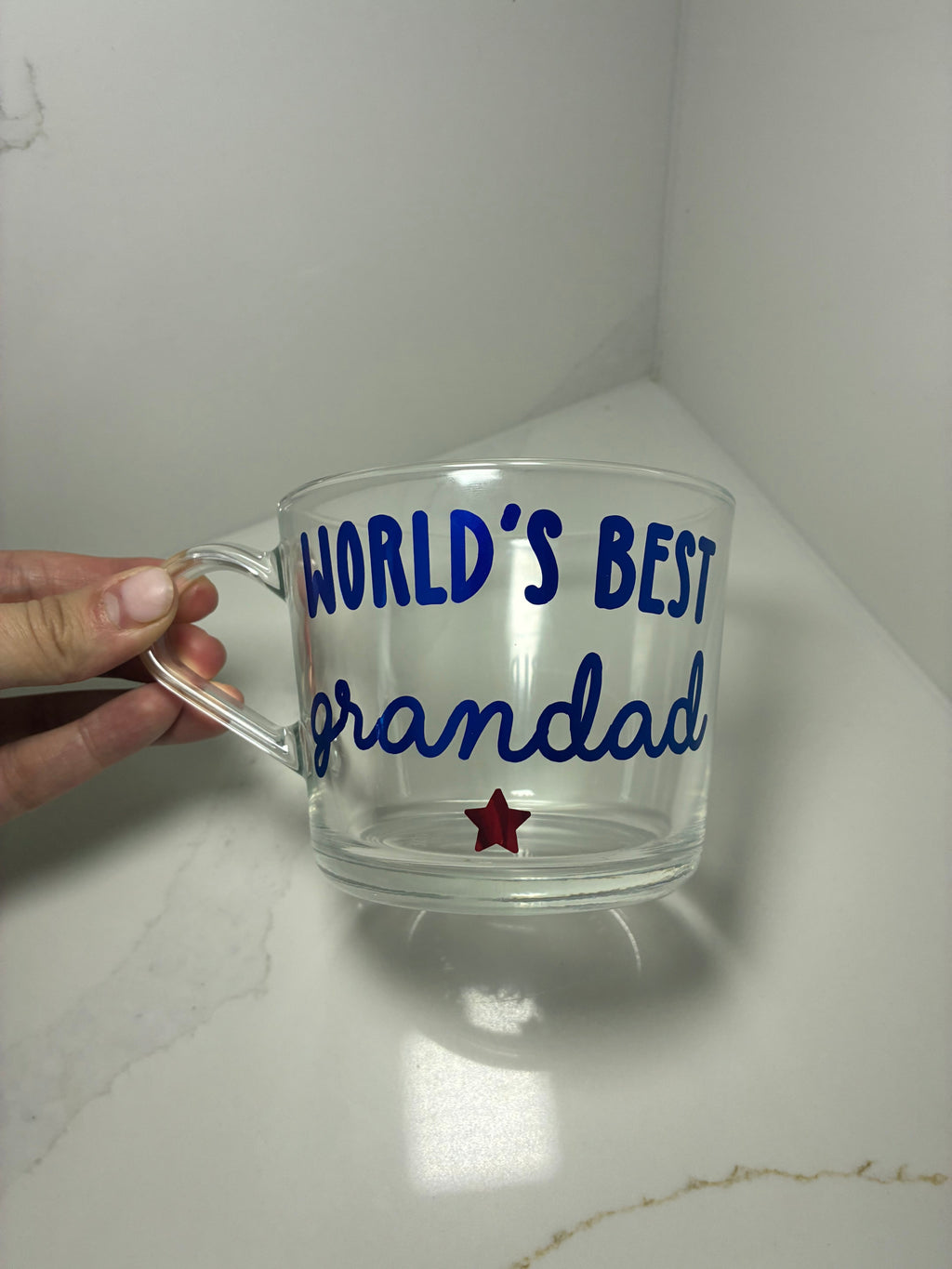 Father’s Day Coffee/Tea Cup | World’s Best Daddy, Dad, Grandad | Dad Mug, keyring & card gift | Dad Gift Set - The Crafty Bee