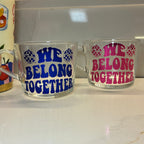 Harry Styles 'In My Harry Era' & ‘We Belong Together’ Clear Glass Mug - Kiss all the time. Disco, Occasionally Cup - The Crafty Bee
