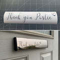 Home Personalised Letterbox Label/ Decal/ Vinyl I Customised Door Sticker I Personalised Letterbox Sticker - The Crafty Bee