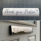 Home Personalised Letterbox Label/ Decal/ Vinyl I Customised Door Sticker I Personalised Letterbox Sticker - The Crafty Bee