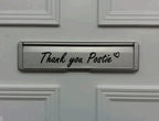 Home Personalised Letterbox Label/ Decal/ Vinyl I Customised Door Sticker I Personalised Letterbox Sticker - The Crafty Bee