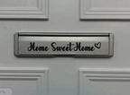 Home Personalised Letterbox Label/ Decal/ Vinyl I Customised Door Sticker I Personalised Letterbox Sticker - The Crafty Bee