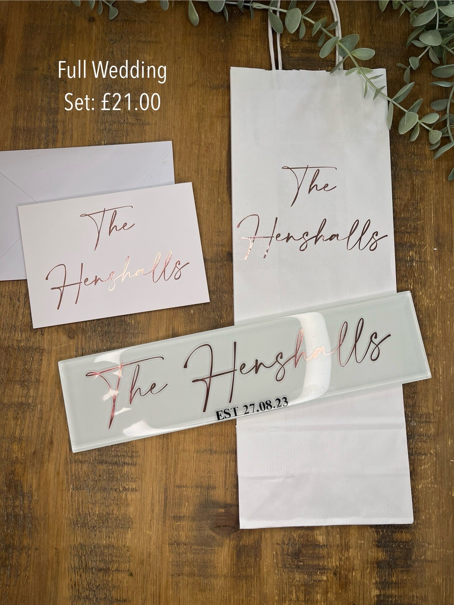 Personalised Wedding Gift for Home I Personalised Wedding Plaque/Tile/Sign | Wedding Day Present | Top Table Wedding Sign/ Newlyweds Gift