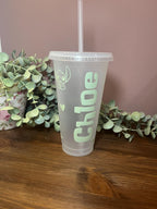Lilo and Stitch Cold Cup | Starbucks Tumbler | Personalised Name Cup with lid & Straw | Lilo and Stitch Merch | Stitch Tumbler Birthday Gift