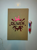 Kids Party Favour Sketchbook: Football Birthday Party Gift - The Crafty Bee