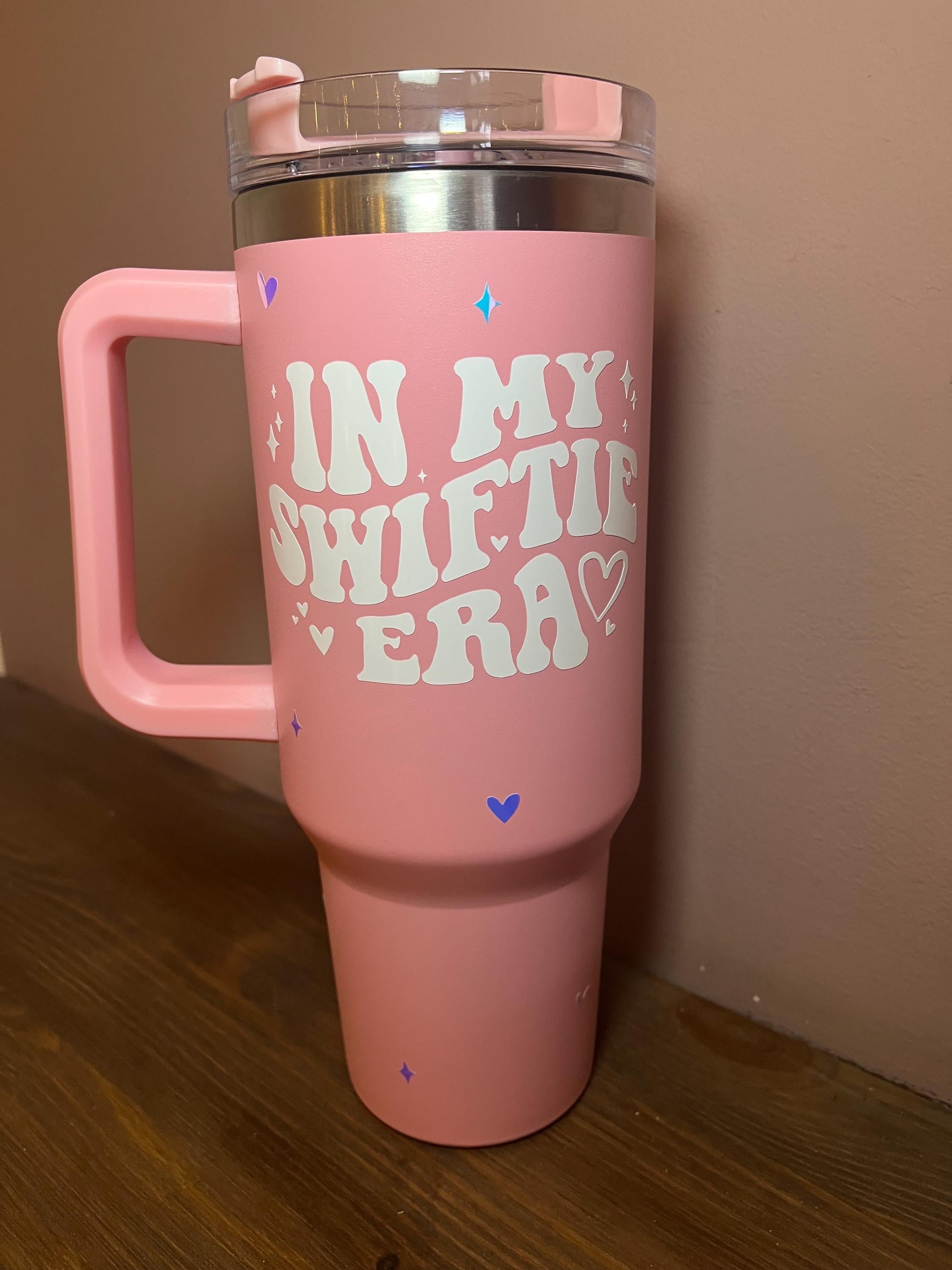 Lilo and Stitch Thermal Cup | Stitch Flask | Personalised Name Cup with lid & Straw | Lilo and Stitch Merch | Stitch Birthday Gift - The Crafty Bee