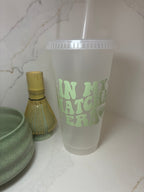 Matcha Era Reusable Cups | Glass Mug, Iced Cup & Can - The Crafty Bee