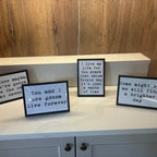 Oasis Fan Gift – A5 Lyric Quote Print with Frame – Oasis 2025 Vinyl Wall Art – Customisable with Gig Location & Date - The Crafty Bee