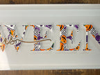 Personalised Family Halloween Sign | Spooky Halloween Gift | Halloween Family Name Decor | Personalised plaque | Halloween Wall Art Boo Crew - The Crafty Bee