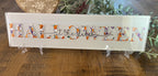 Personalised Family Halloween Sign | Spooky Halloween Gift | Halloween Family Name Decor | Personalised plaque | Halloween Wall Art Boo Crew - The Crafty Bee