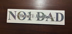 Personalised Father’s Day Gift: Daddy/Day Glass Plaque, Daddy Keepsake Sign - The Crafty Bee
