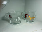Personalised Kids Christmas Mug - Children’s Christmas Hot Chocolate Cup - The Crafty Bee