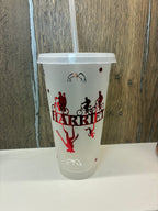 Personalised Stranger Things Starbucks Tumbler: Stranger Things Name Cup - The Crafty Bee