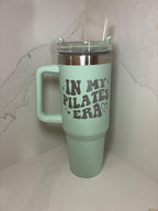 Pilates Era Tumbler: Cute Gym 40oz Insulated Water Bottle - The Crafty Bee