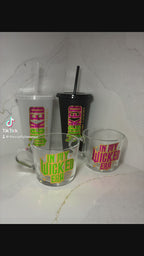 Wicked Clear Mug | In my Wicked Era Glass Cup | Wiked film themed cup/mug tea/coffee | Glinda & Elphaba Gift  |  Wicked Fan Merch