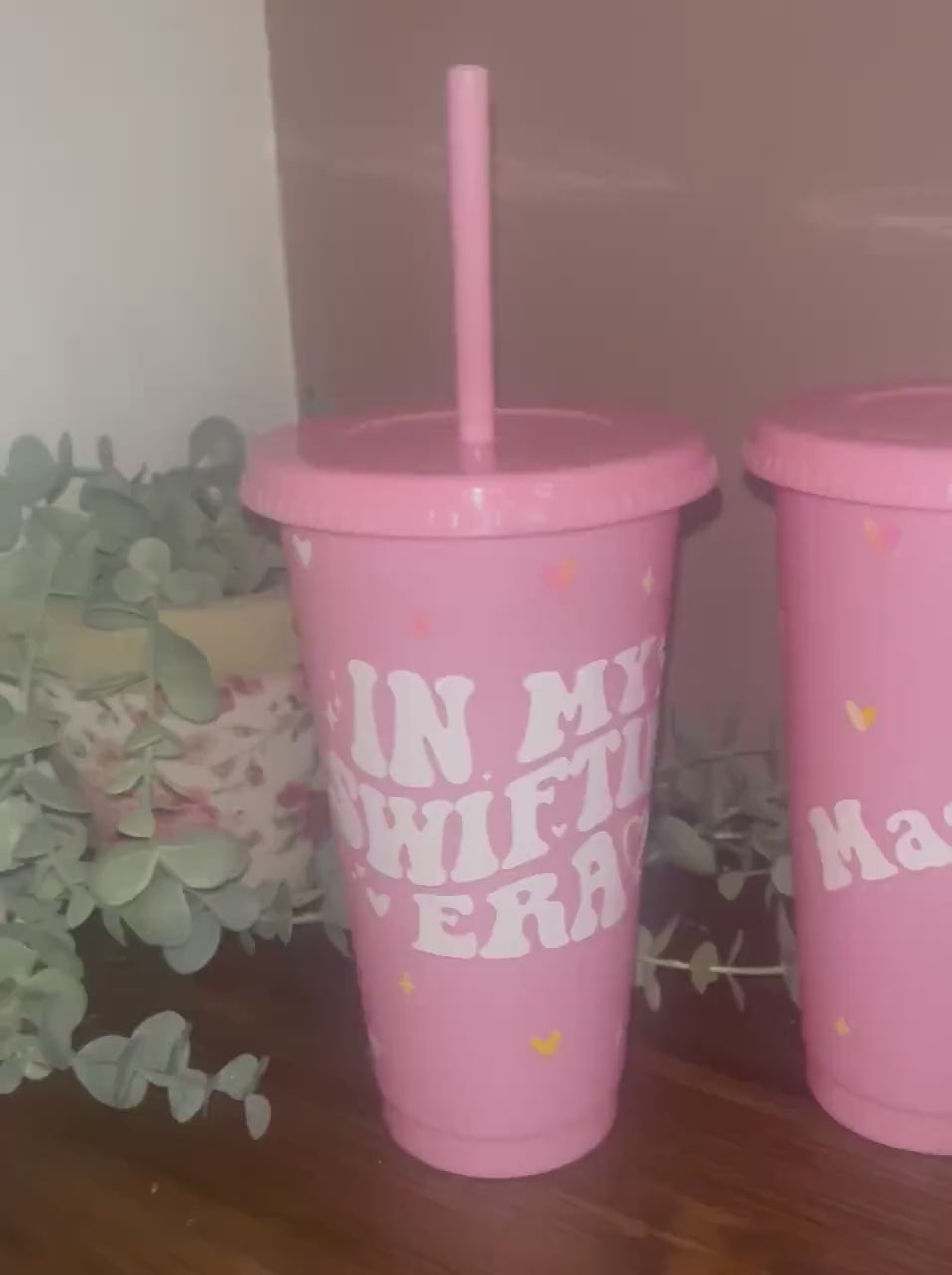 Swiftie Era Cold Cup | Taylor Swift Starbucks Tumbler | Personalised Name Swift Cup with Straw | Swiftie Merch |Taylor Tumbler Birthday Gift