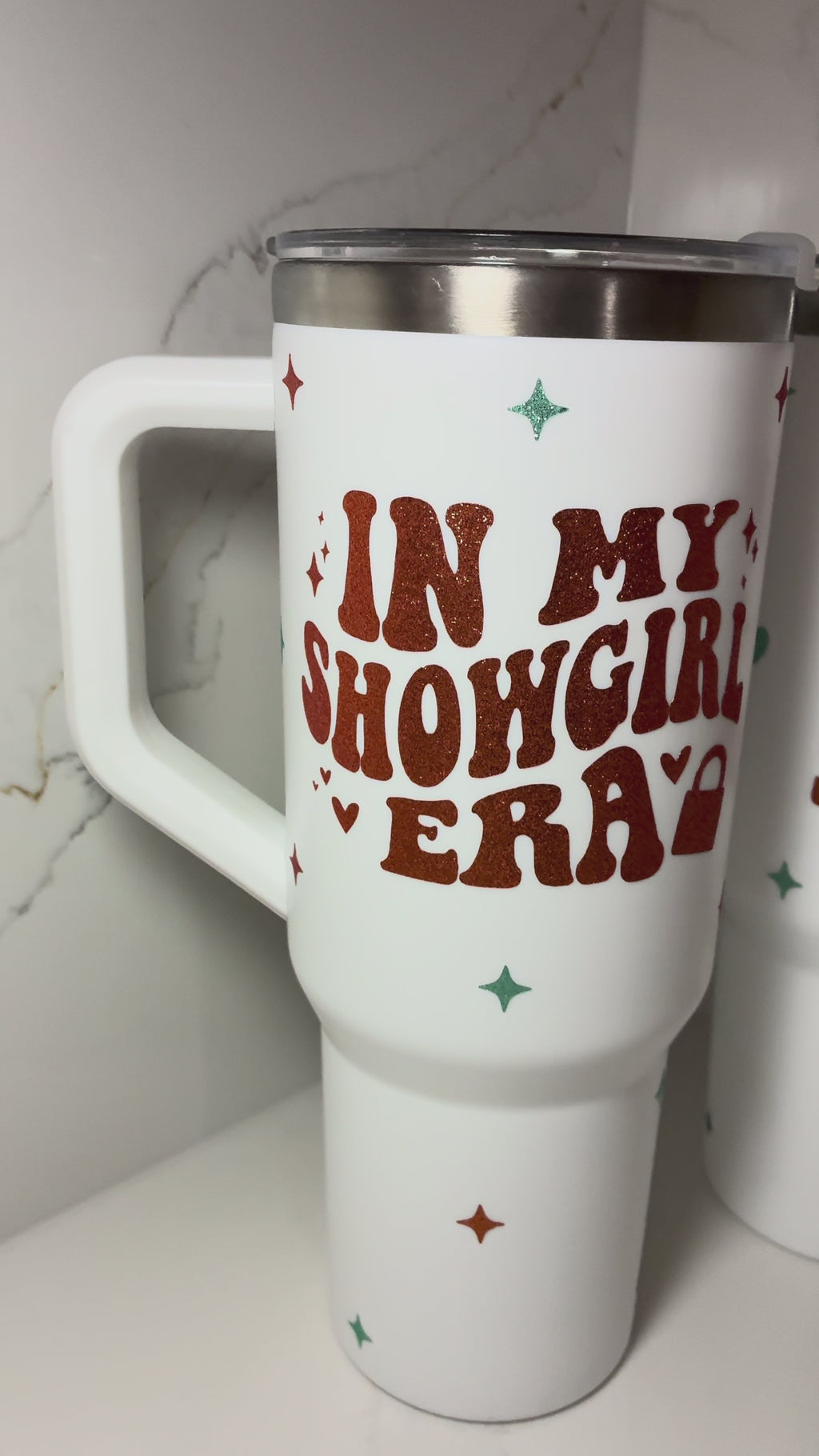 The Life of a Showgirl Cold Cup | Showgirl Era Thermal Cup | Swiftie themed cup/mug tea/coffee | Taylor Swift Gift