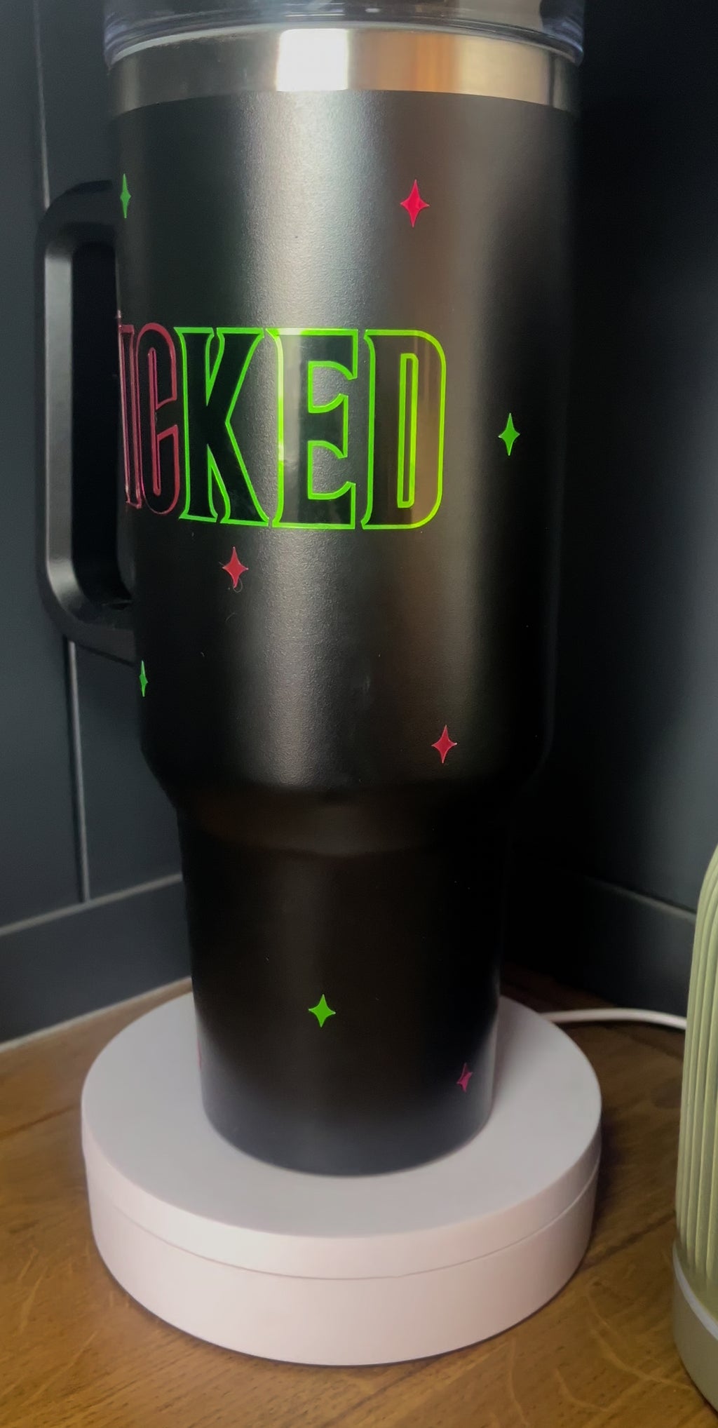 Wicked Cold Cup |  Wicked Film Thermal Cup |  Wicked Era themed cup/mug tea/coffee | Glinda & Elphaba Gift  | Wicked Show Fan Merch