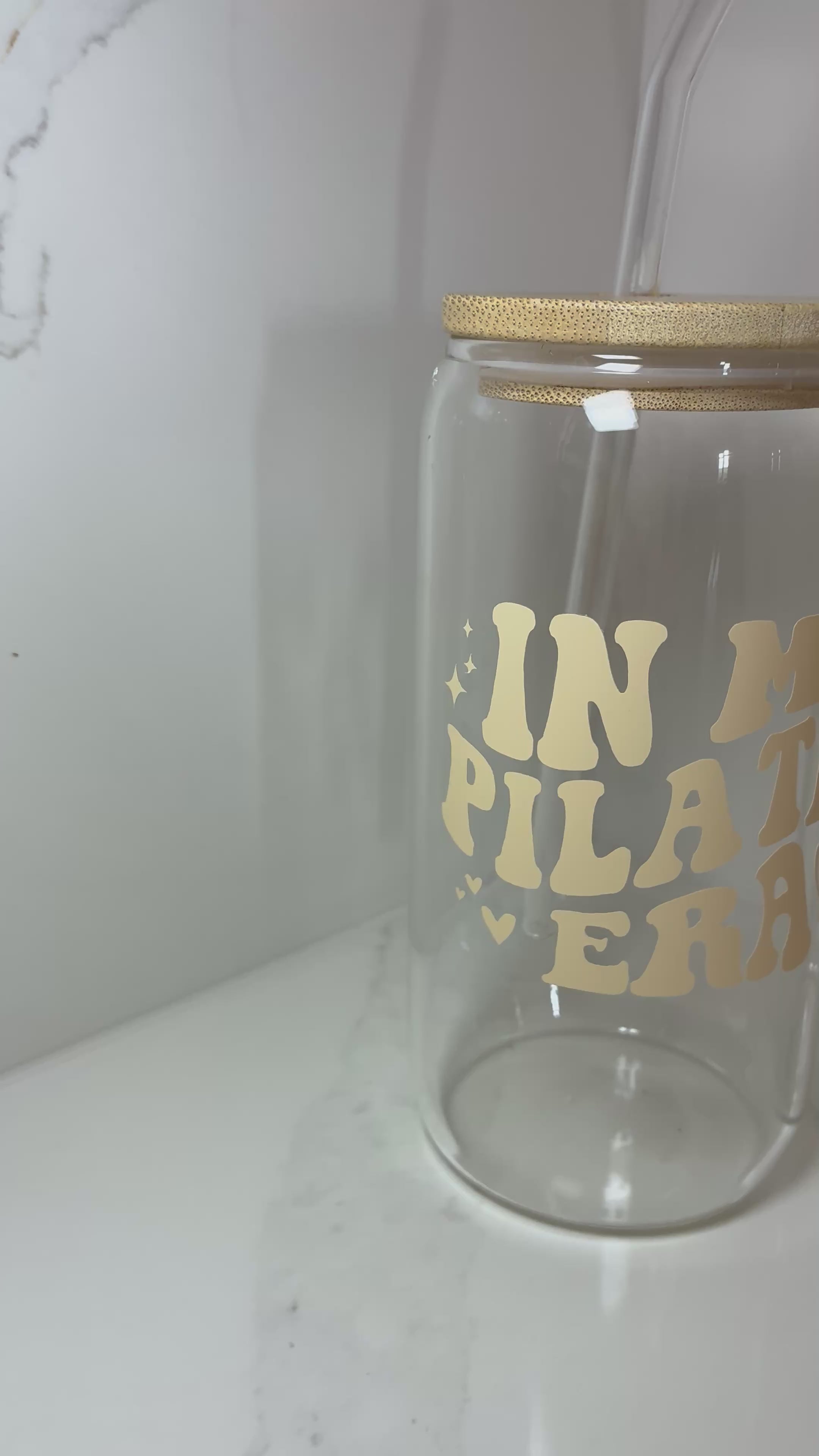 Pilates Era Reusable Cups | Glass Mug, Iced Cup & Can