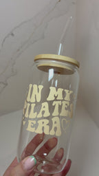 Pilates Era Reusable Cups | Glass Mug, Iced Cup & Can