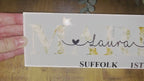 Personalised Wedding Gift for Home I  Personalised Wedding Plaque/Tile/Sign  |  Wedding Day Present  | Top Table Wedding Sign/Newlyweds Gift