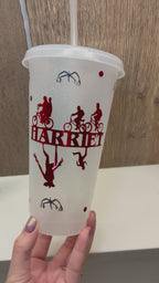 Personalised Stranger Things Starbucks Tumbler: Stranger Things Name Cup