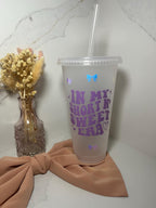 Sabrina Carpenter Cold Cup | Short N Sweet Era Starbucks Tumbler | Personalised Name Sabrina Cup with Straw | Espresso Merch | Birthday Gift - The Crafty Bee