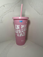 Sabrina Carpenter Cold Cup | Short N Sweet Era Starbucks Tumbler | Personalised Name Sabrina Cup with Straw | Espresso Merch | Birthday Gift - The Crafty Bee